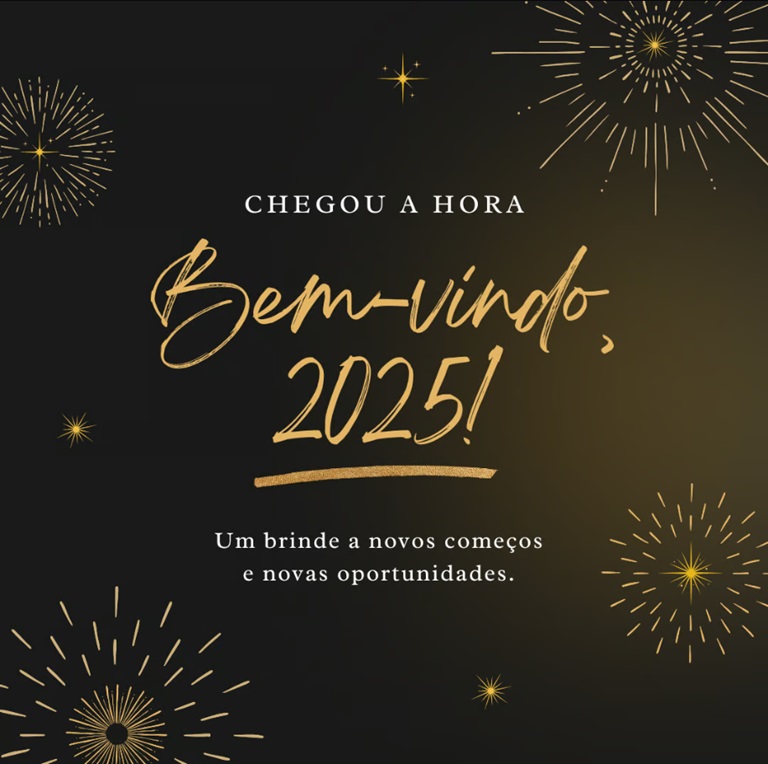 Boas-vindas a 2025